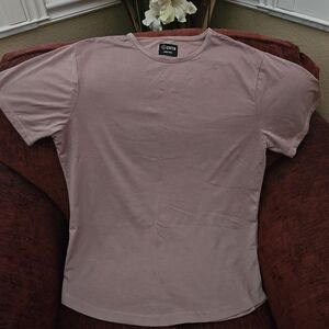 Men's Cuts Curve Hem T-Shirt